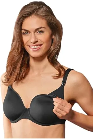 Anita Maternity Bra with Underwire And Spacer Cup Reggiseno, (Schwarz 001), 2D (Taglia Produttore: 75D) Donna