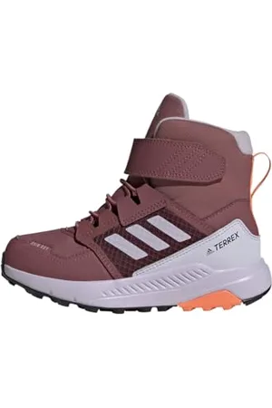 adidas Terrex Trailmaker High Cold.RDY Hiking Shoes, Scarpe da Trekking Unisex-Adulto, Burgundy/Silver Dawn/Amber Tint, 38 2/3 EU