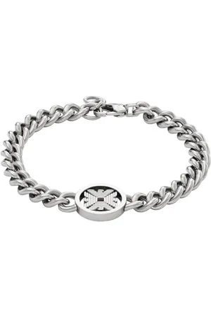 Emporio Armani Bracciale a maglie in acciaio da uomo, EGS3041040