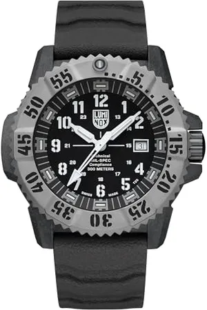Luminox Orologio Analogico al Quarzo Svizzero Uomo con Cinturino in Gomma XL.3351.1.SET
