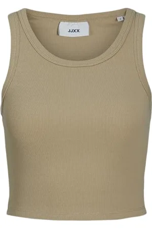 JJXX JACK & JONES Jxfallon Str Sl Rib Top Jrs Noos, Canotta, , M Donna
