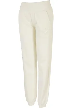Emporio Armani Fuzzy Fleece Pants with Cuffs Sweatpants, , XS Women