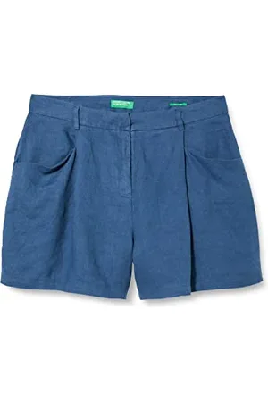 Benetton Short 4AGHD900K Pantaloncini, , 46 Donna