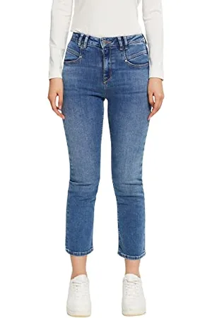 ESPRIT 072eo1b306 Jeans, 902/Lavaggio Medio Blu, 64 Donna