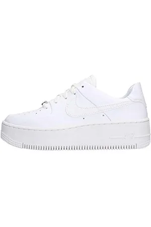 Nike W Af1 Sage Low, Scarpe da Basket Donna, White, 42.5 EU