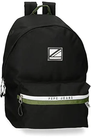 Pepe Jeans Luca zaino scuola adattabile a carrello 31 x 44 x 17,5 cm Poliestere 23,87 L, , Zaino scolastico adattabile a carrello