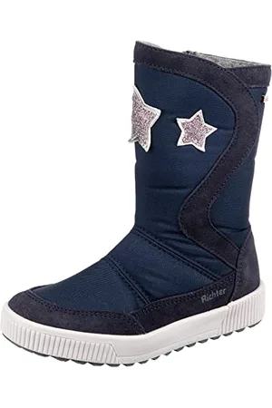 Richter Kinderschuhe Mathea 4373-8111, Stivali da Neve, 7201atlantic/silver/eggp, 25 EU