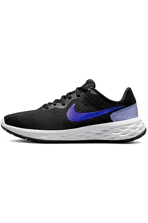 Nike Revolution 6 Next Nature, Sneaker Donna, Black/Lapis-Light Thistle-White, 40.5 EU