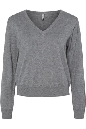 Pieces® Pcnatalie-Pullover con Scollo a V Maglione Lavorato a Maglia, , M Donna