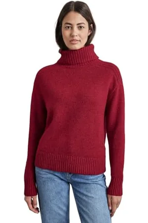 Street one A302967 Maglione Mouliné, Rosso-Autumn Red, 52 Donna