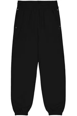 Champion Legacy C-Tech W (117587) -Quick-Dry Micro Polar Fleece Elastic Cuff Pantaloni da Tuta, (NBK), XL Donna