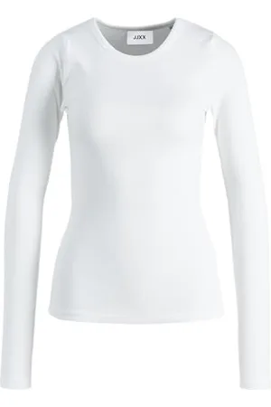 JACK & JONES JJXX Jxfreya LS Rib Tee Noos T-Shirt, , M Donna