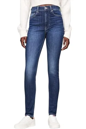 Tommy Hilfiger Donna Jeans Sylvia Skinny Fit, Blu ( Dark), 25W/30L