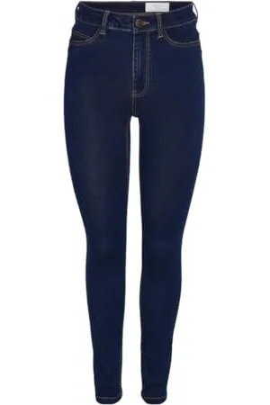 Noisy May Nmcallie HW Skinny Jean Vi507db FWD Noos Pantaloni, , 29W x 30L Donna