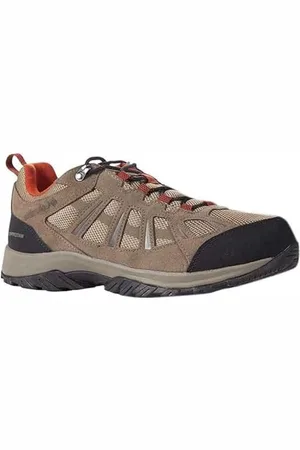 Columbia Redmond III Waterproof Wide, Mocassino Uomo, Ciottolo/Siena Scura, 43 EU