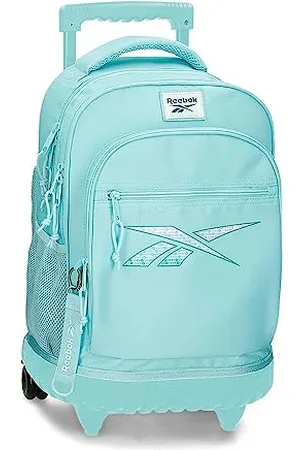 Reebok ANN Zaini Scuola Turchese Poliestere, , Taglia unica, Zaino ruote