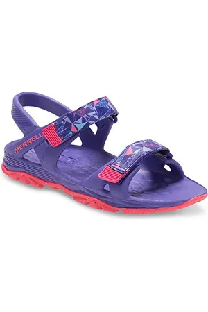 Merrell Hydro Drift, Scarpe da Arrampicata Unisex-Bambini, Multicolore (Purple/Coral), 29 EU
