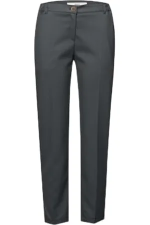 Brax Style Maron S Style Maron – Wool Touch Pantaloni in silhouette rilassata, , 32W x 32L