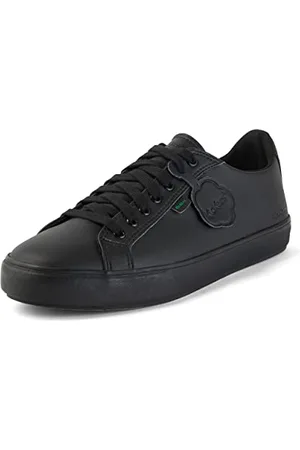 Kickers Tovni Lacer Vegan Synthetic, Sport Basso Unisex-Adulto, Black, 49 EU