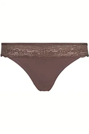 HUBER Perizoma da Donna in Pizzo Micro Pizzo, Modello Peppercorn, Standard