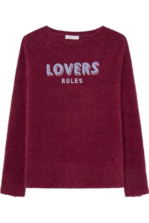 Springfield Lovers Chenille T-Shirt Maglione, , S Donna