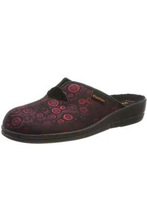 Fischer Fischer Dora, Pantofole Donna, Rosso (Bordo 341), 36 EU