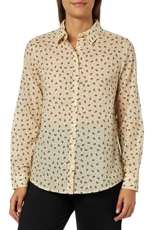 Benetton Camicia 5oa95q8u4, Camicia Donna, Multicolor 67J, XS