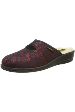 Fischer Fischer Dora, Pantofole Donna, Rosso (Bordo 341), 39 EU