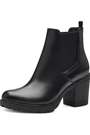 Marco Tozzi Stivali Chelsea da donna vegani senza chiusure color (black) 39 EU