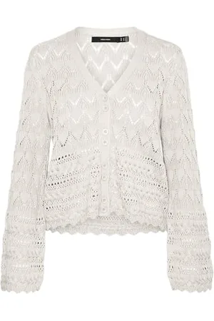 VERO MODA Vmlua-Cardigan Noos con Scollo a V Maglione, , XL Donna