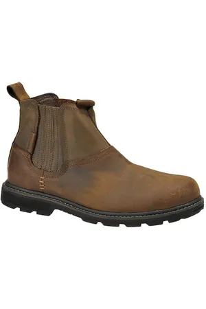 Skechers USA, stivaletti alla caviglia modello Blaine Orsen, da uomo, Marrone (Brown (CDB)), 42.5 EU