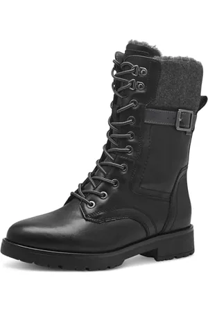Jana Stivali da Donna con Lacci, Fodera Calda, Vegan, Moda, , 38 EU