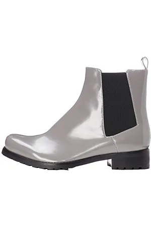 FIND Dusty - Stivali Chelsea Donna, (Grey), 37 EU