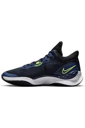 Nike Renew Elevate 3, Sneaker Uomo, Black/Volt-Midnight Navy-White, 40.5 EU