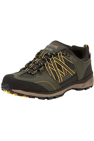 Regatta Samaris Low II, Stivali da Escursionismo Uomo, (Dkkhaki/Gold 40a), 7 EU