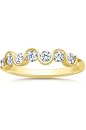 MONTEVERDI MONJ-RG0310 - Anello da donna in sterling 925 rodiato con zirconi, sterling, Nessuna pietra preziosa