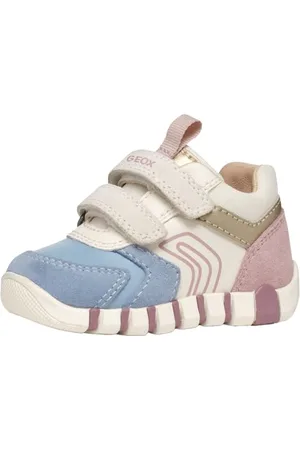 Geox B IUPIDOO Girl C, Scarpe da Ginnastica Bimba 0-24, 21 EU