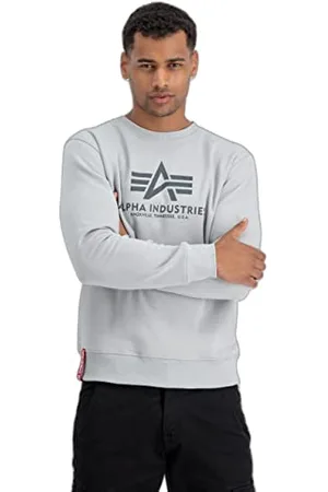 Alpha Industries Basic Sweater Felpa da Uomo Maglione, , XL
