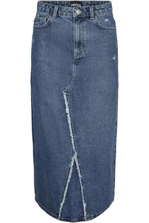 Pieces® Pcalfi HW-Gonna Lunga Jeans, , Medium Donna