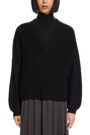 083cc1i306 Maglione, 002/Black 2, S Donna