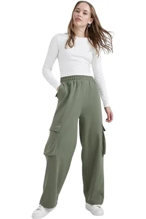 DeFacto Z9199AZ, Tuta Tracksuit, Donna, Cachi, XS