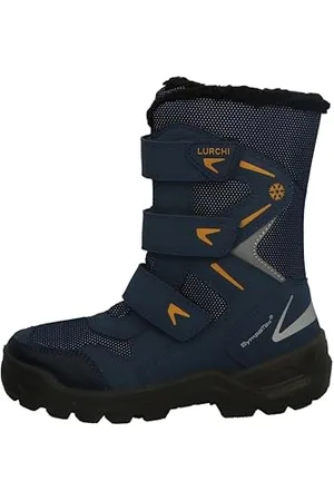 Lurchi 63L1033011, Stivali da Neve, dkblue-Grey, 37 EU Larga