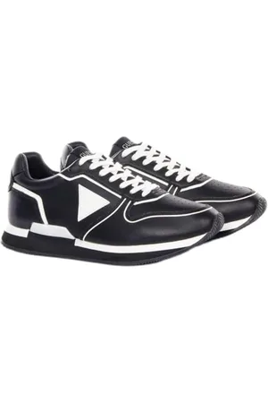 Guess Potenza CARRYOVER, Sneaker Uomo, Black, 45 EU
