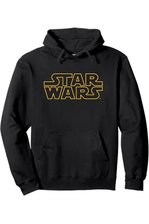 STAR WARS Basic Logo Yellow Felpa con Cappuccio