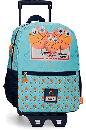 Enso Basket Family Zaino con Carrello 25x32x12 cms Poliestere 9.6L