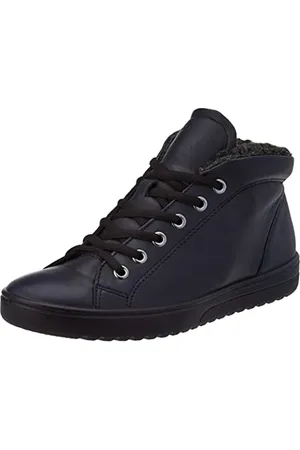 Ecco Fara Sneaker Ankle-High, Scarpe da Ginnastica Alte, Donna, Blu (Night Sky), 40 EU
