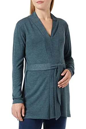 Noppies Cardigan Pittsboro-Maglia a Maniche Lunghe Maglione, Green Gables-P982, 42 Donna