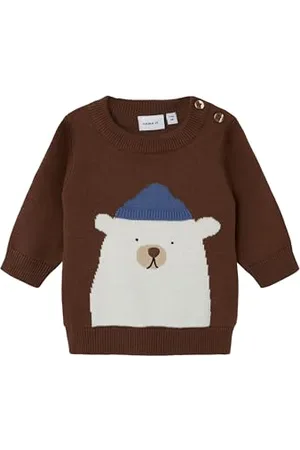 NAME IT Nbmsenis LS Knit Maglione, , 68 cm Bimbo