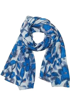 ESPRIT 083ea1q304 Sciarpa Invernale, 430/blu, Taglia Unica Donna