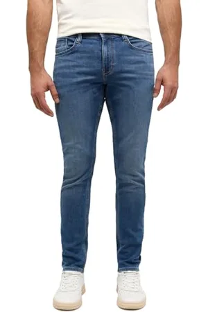 Mustang Style Oregon Slim K Jeans, Celeste, 36W x 34L Uomo